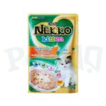 Nekko Kitten Pouch Real Tuna Topping Chicken Meat in Gravy 70g