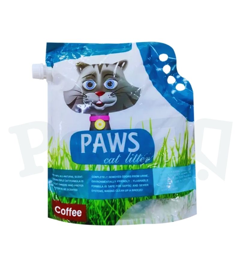 Paws Clumping Cat Litter Coffee 5L (4.5kg) Paws Clumping Cat Litter Coffee 5L (4.5kg) - Image 1
