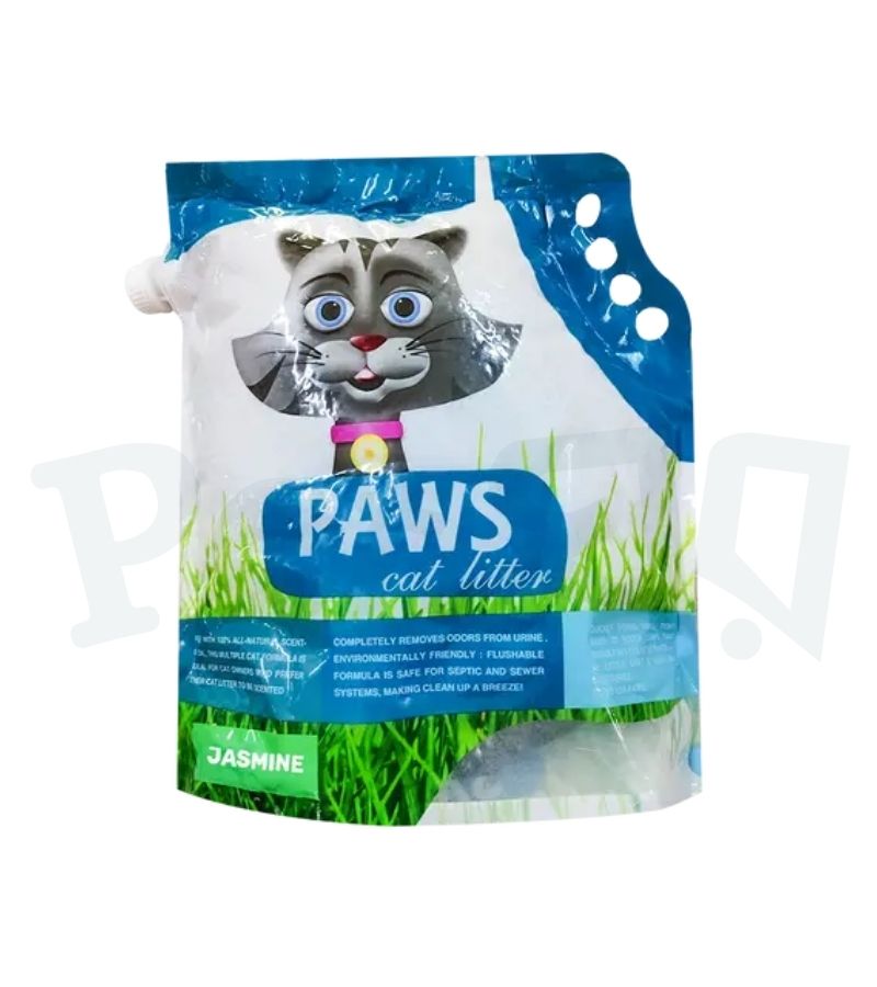 Paws Clumping Cat Litter Jasmine 5L Paws Clumping Cat Litter Jasmine 5L (4.5kg) - Image 1