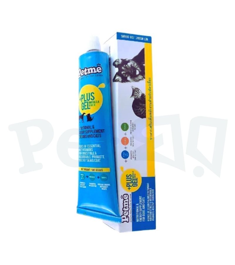 Petme Plus Gel-Nutritional & Energy Supplement for Cats & Dogs 100g Petme Plus Gel-Nutritional & Energy Supplement for Cats & Dogs 100g - Image 1