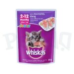 Whiskas Pouch Junior Mackerel 80g